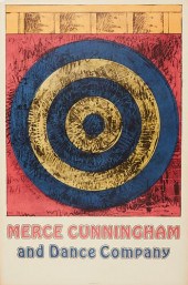 JASPER JOHNS TARGET MERCE CUNN