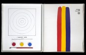 JASPER JOHNS 'TARGET, TECHNICS