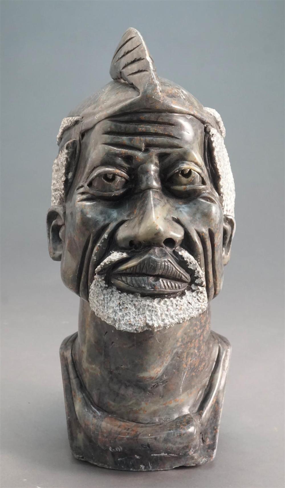 JASPER TYPE HARDSTONE PORTRAIT