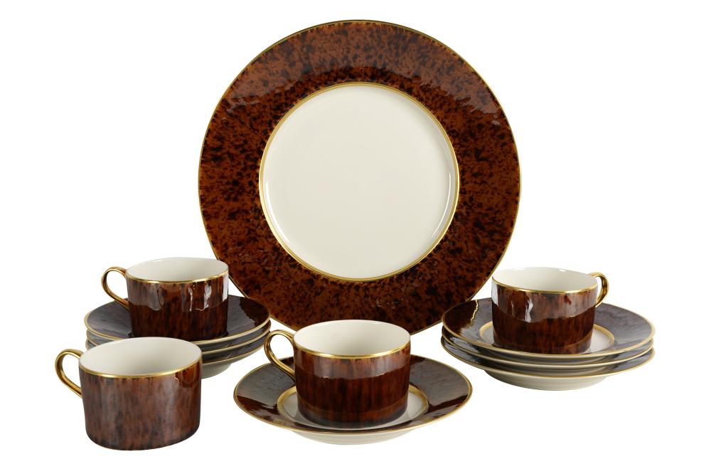 JAUNE DE CHROME FRENCH PORCELAIN