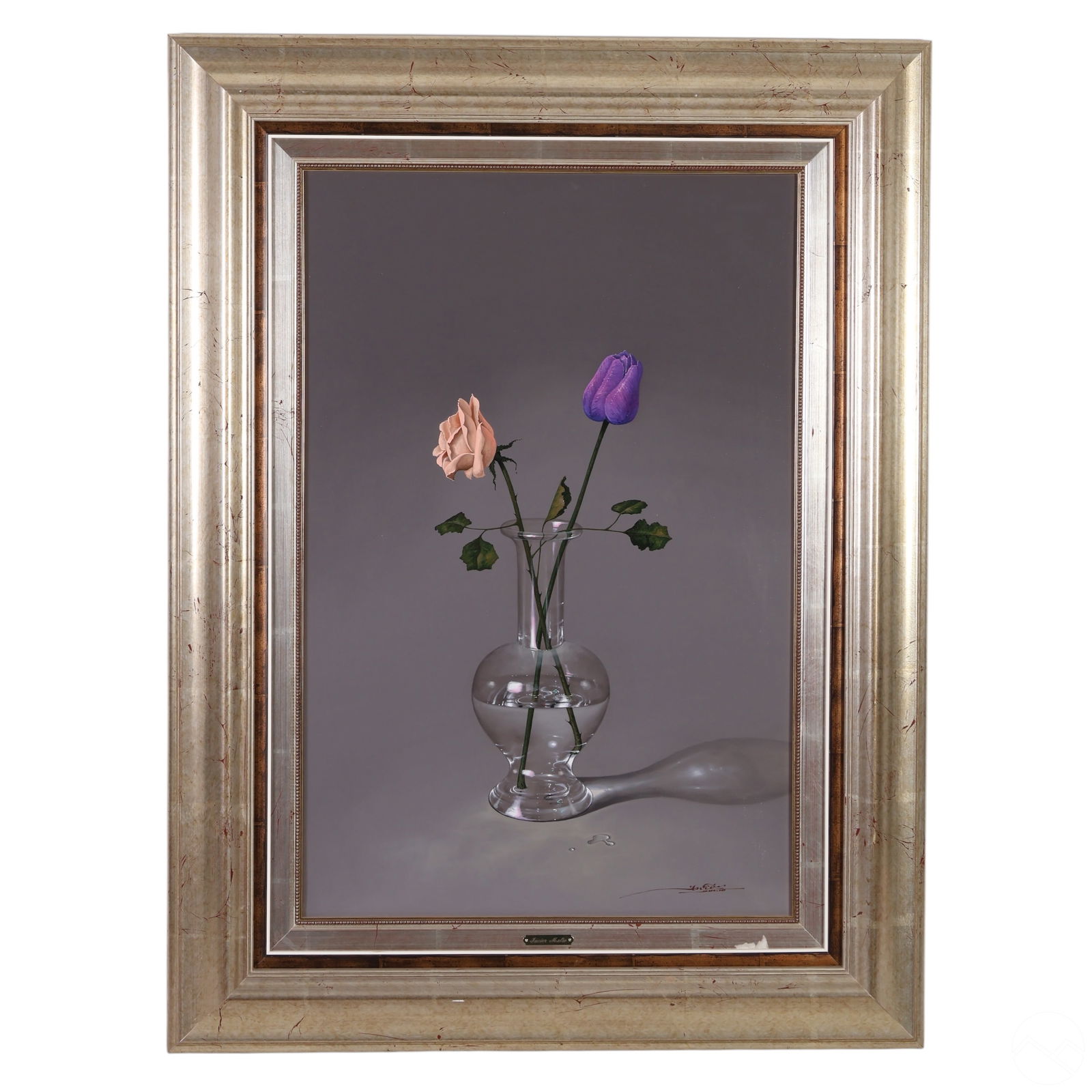JAVIER MULIO B.1957 FLOWER STILL