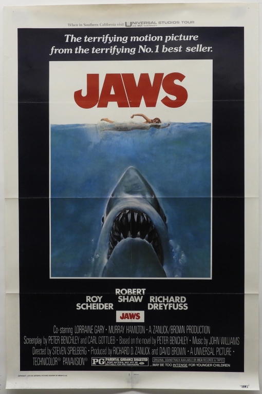 JAWS UNIVERSAL STUDIOS 1975 ONE