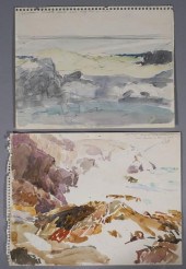 JAY CONNAWAY, (2) WATERCOLOR S