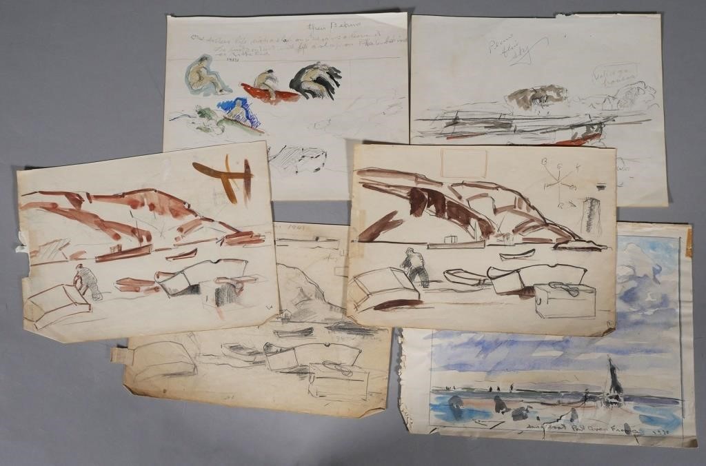 JAY CONNAWAY, (4) SKETCHBOOK