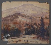 JAY CONNAWAY, MONOTYPE LANDSCA