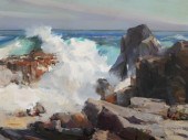 JAY CONNAWAY, OIL ON BOARD LAN