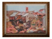 JAY CONNAWAY, OIL ON BOARD PAI