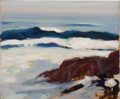 JAY CONNAWAY, OIL ON BOARD SEA