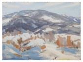 JAY CONNAWAY, OIL ON BOARD LAN