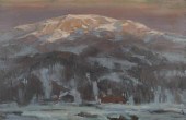 JAY CONNAWAY, OIL ON PANEL, VE
