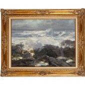 JAY H. CONNAWAY, OIL ON BOARD