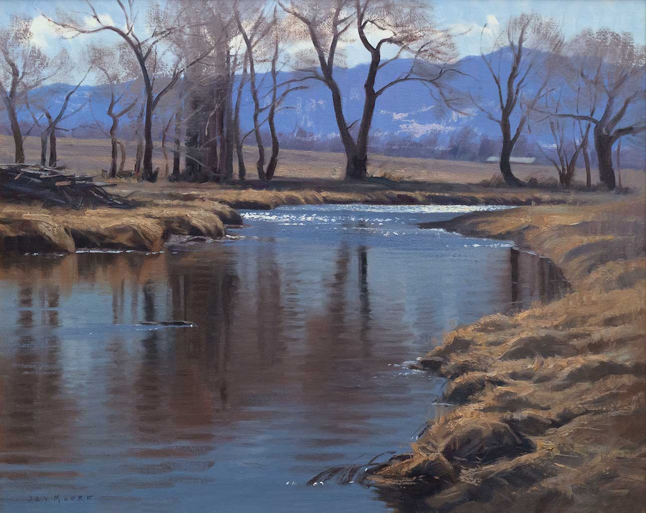 JAY MOORE (1964- ), BOULDER CREEK