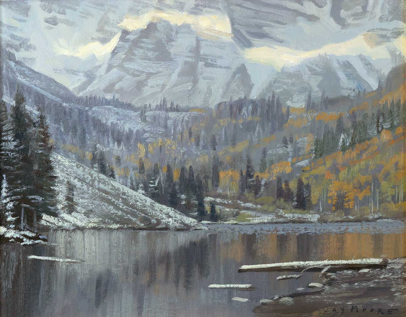 JAY MOORE (1964- ), EARLY SNOW,