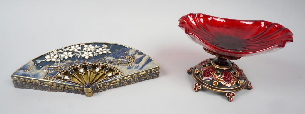 JAY STRONGWATER ARABESQUE SOAP DISH