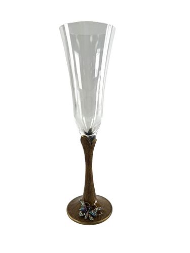 JAY STRONGWATER BUTTERFLY CHAMPAGNE