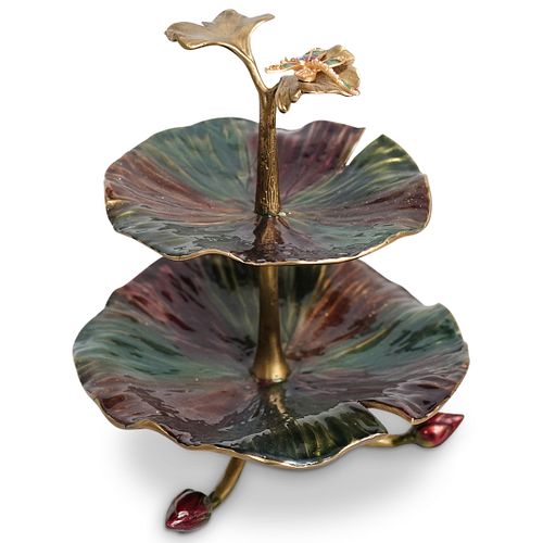 JAY STRONGWATER ENAMEL DESSERT