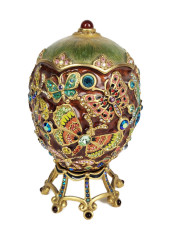 JAY STRONGWATER ENAMEL, METAL,