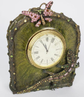 JAY STRONGWATER ENAMEL, METAL,