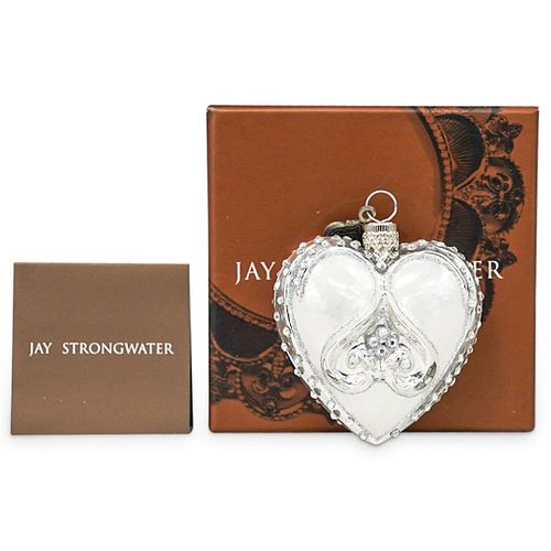 JAY STRONGWATER ENAMELED HEART
