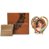 JAY STRONGWATER ENAMELED OVAL