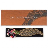 JAY STRONGWATER ENAMELED ROSE