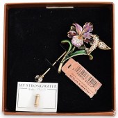 JAY STRONGWATER "IRIS & HUMMIN