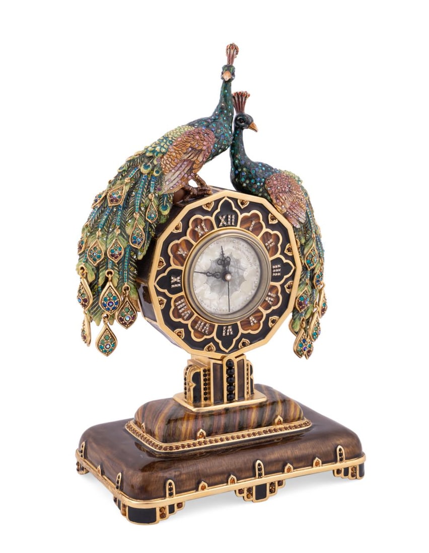JAY STRONGWATER JEWELED PEACOCK