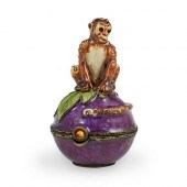 JAY STRONGWATER MONKEY PILLBOX