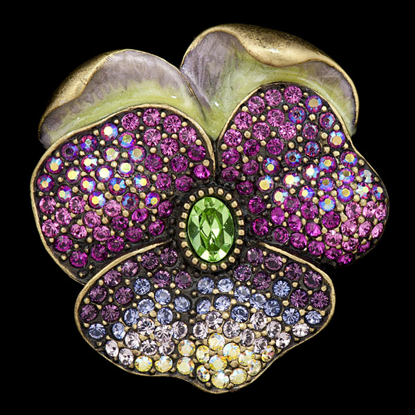 Jay Strongwater Pave Pansy