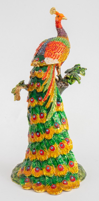JAY STRONGWATER STYLE PEACOCK