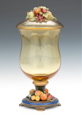 Jay Strongwater "Tuscany" Lidded
