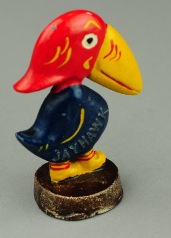 JAYHAWK PAPERWEIGHT Cast iron