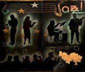 JAZZ CLUB WALL DECORATIONJAZZ