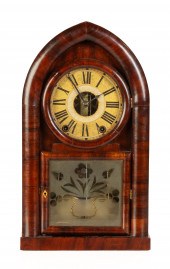 J.C. BROWN BEEHIVE CLOCK WITH