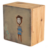 J.CARANA 21C MIXED MEDIA ABSTR