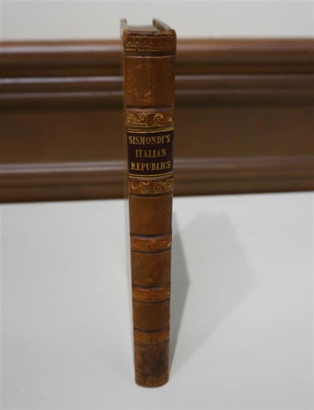 J.C.L. DESISMONDI, ITALIAN