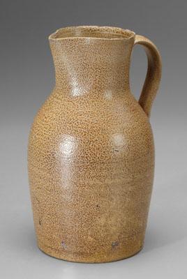 J.D. Craven stoneware pitcher,
