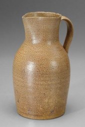 J.D. Craven stoneware pitcher,