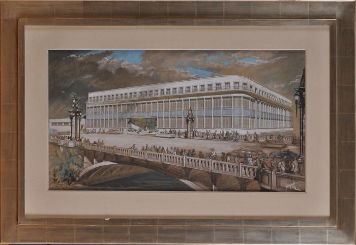 J.D. HARVEY (20TH C.): DESIGN FOR