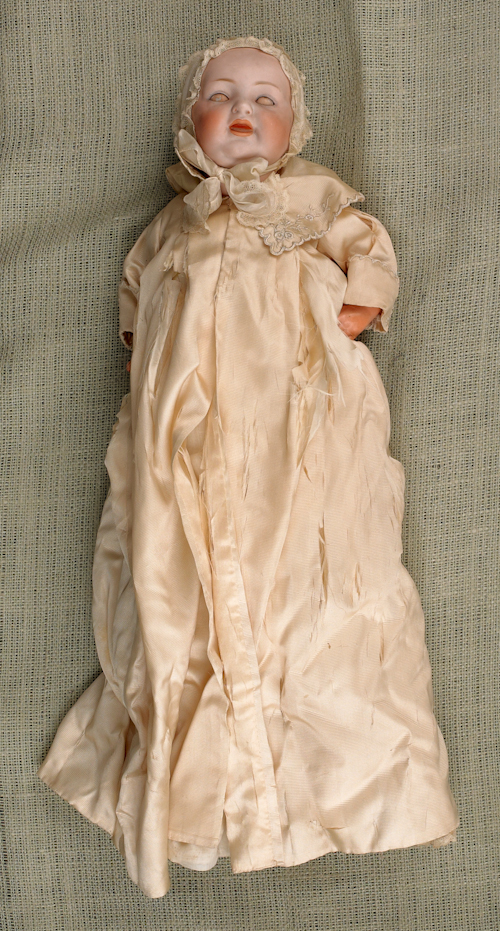 J.D. Kestner bisque head doll