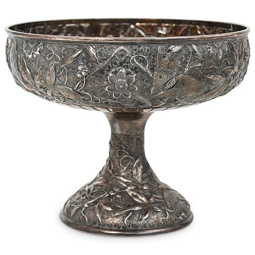 J.E. CADWELL SILVER PEDESTAL