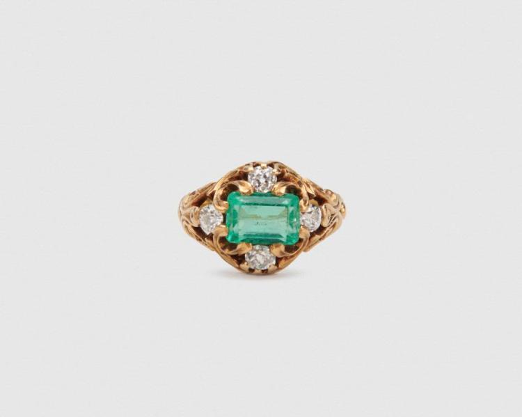 J.E. CALDWELL & CO. 18K GOLD,