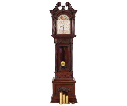 J.E. CALDWELL TALL CASE CLOCKJ.E.