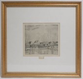 J.E. LABOUREUR, "LE MARCHAND D