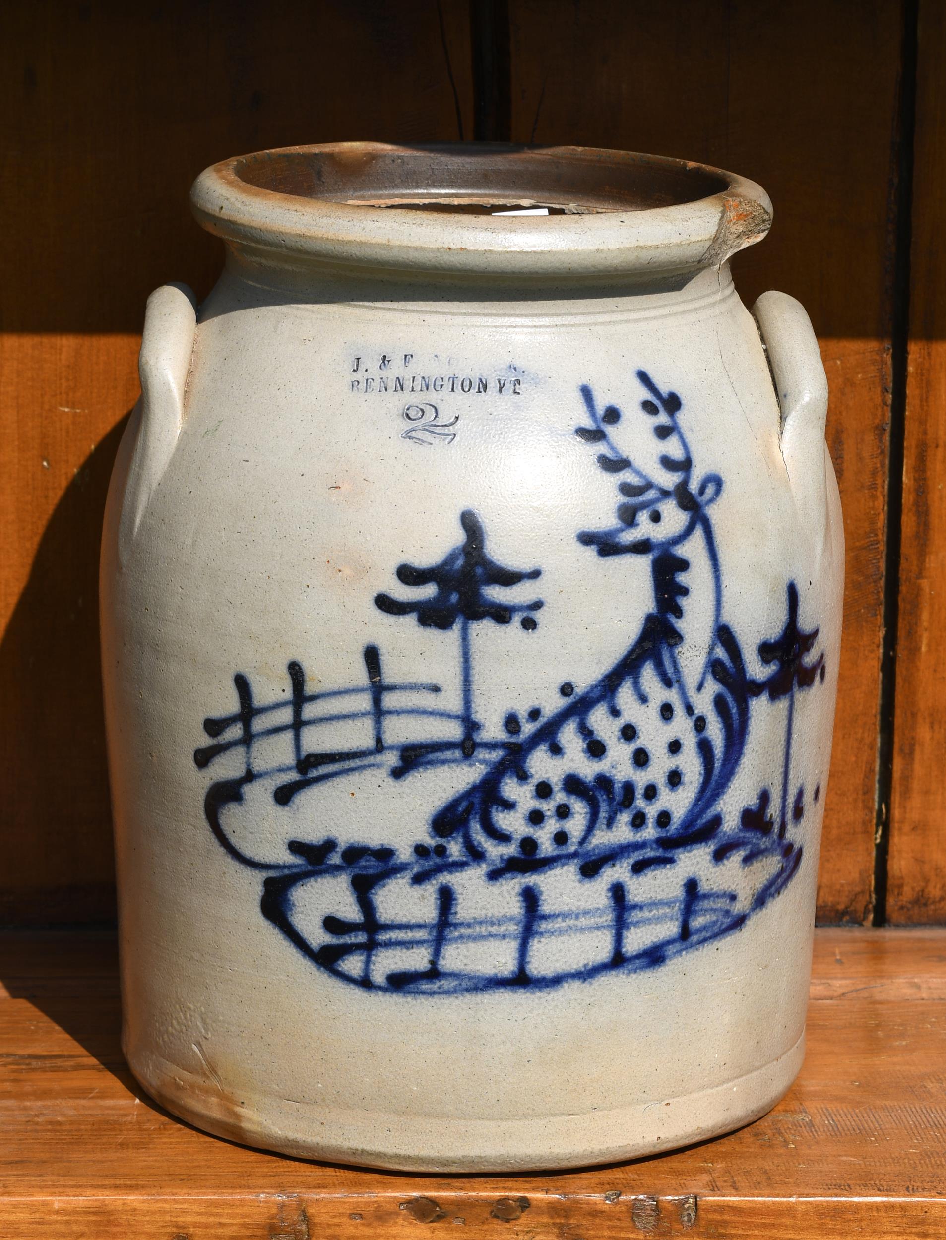 J.E. NORTON BENNINGTON VT STONEWARE