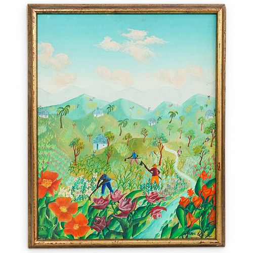 JEAN A. SEIDE (HAITIAN, 1952) OIL