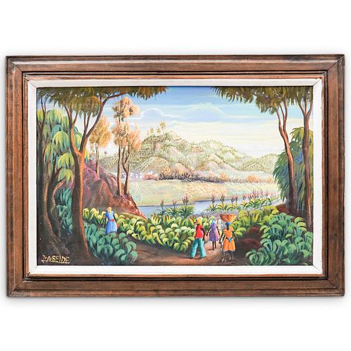 JEAN ADRIEN SEIDE OIL ON