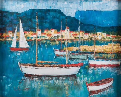 JEAN AMIOT OIL ON CANVASJean