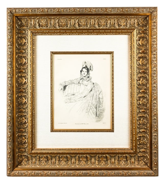 JEAN AUGUSTE DOMINIQUE ETCHING
