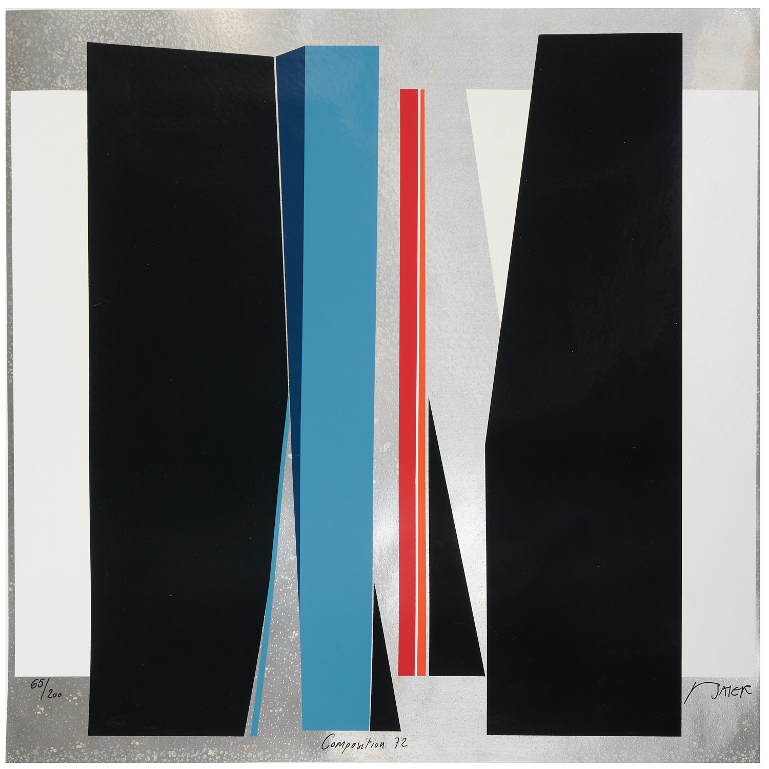 JEAN BAIER, SIGNED SILKSCREEN